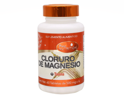 Cloruro de magnesio tiamina Vit Herbal 500 mg 60 capsulas pure nutrition