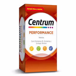Centrum performance tab 100 vitaminas ginseng