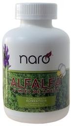 Alfalfa y Miel De Abeja 400 Gr Suplemento Alimenticio Naro