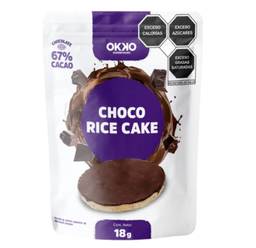 Choco ricecake Okko 18g bolsa con 1 galleta
