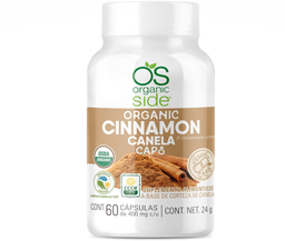 Canela 60 capsulas Organic Side