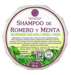 Shampoo solido romero 50 gr Salvatierra