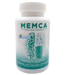 Polvo de almendra betacaroteno vitaminas y minerales 50 caps suplemento alimenticio Memca