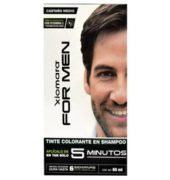 Tinte Xiomara For Men Castaño Medio 60 ml