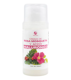 Crema de rosa mosqueta y acido hialuronico 100 ml Alma Tierra