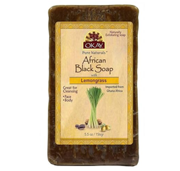 Jabon negro africano hierba de limon 156 gr Okay