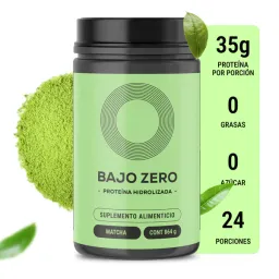 Bajo zero proteina wpc hidrolizada sabor matcha 864 gr
