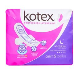 Tas Sanit Kotex Nat Flex Noct C/5