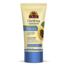 Exfoliante facial de papaya 170 gr Okay