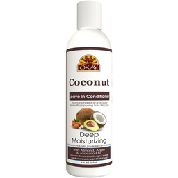 Acondicionador hidratacion profunda con aceite de coco sin enjuague 237 ml Okay