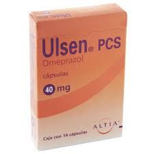 Ulsen-Pcs 40 Mg 14 Caps (Omeprazol)