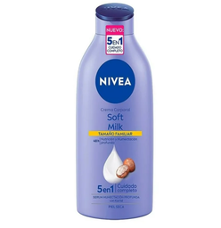 Crema corporal milk nut 5en1 650 ml Nivea