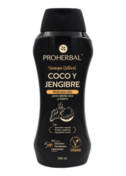 Shampoo coco y jengibre 700 ml Proherbal