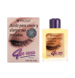 Aceite desmaquillante y alargador de pestañas 15ml