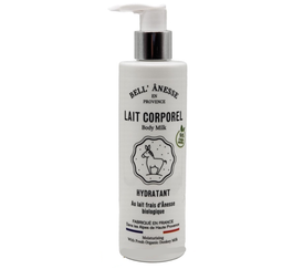 Leche corporal con monoi de leche de burra ecologica fresca
