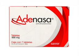 Adenasa 500 mg 7 tabs levofloxacino