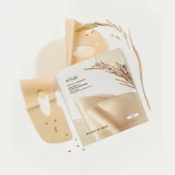 Mascarilla glow rice 70 collagen 4 piezas Anua