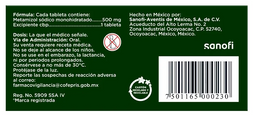 Neo-Melubrina 500Mg 10 Tab (Metamizol Sodico)