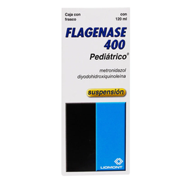 Flagenase 400 Ped Susp 120Ml (Metronidazol/Diyodohidroxiquinoleina)