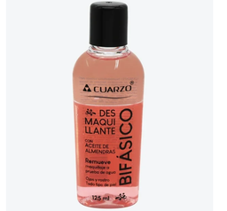Desmaquillante bifasico con aceite de almendras dulces 125 ml Cuarzo