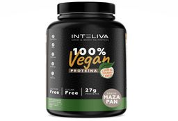 Proteina 100 vegan 1 kg sabor mazapan Inteliva