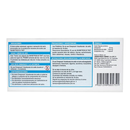 Inhibitron Twit 20/1100Mg 30 Caps (Omeprazol)