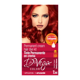 Tinte D De La Vega Rubio Cobrizo Intenso no 7.44