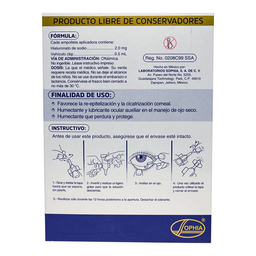 Lagricel Ofteno 4Mg 20 Dosis (Hialuronato De Sodio)
