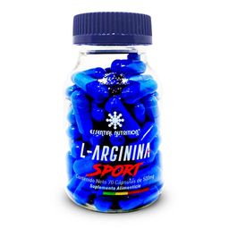 L arginina sport Essential Nutrition 70 capsulas 500 mg