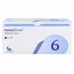 Novofine Agujas 32G 0.25x 6mm C/100