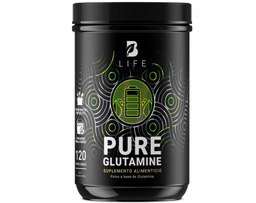 Pure glutamine sport polvo 600 g con 120 serv B Life