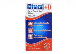 Citracal d suplemento alimenticio 60 tabletas