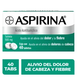 Aspirina Ad 40 Tab (Acido Acetilsalicilico)