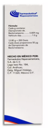 Clofhiven 200 Dosis 50 Mcg
12 80G (Beclometasona)