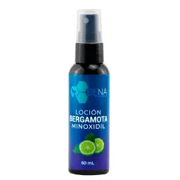 Locion capilar minoxidil bergamota 60ml Bena Belleza