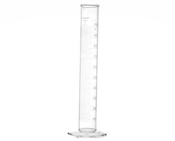 Probeta graduada de vidrio con base de plástico 1000ml