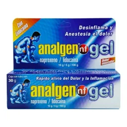 Analgen nf gel 30 g ( parectamol  naproxeno)