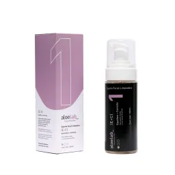 Espuma limpiadora facial e c 1 160 ml Aloevida