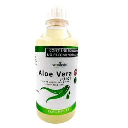 Jugo de aloe vera sabor tropical 1 lt stevia Natural Health