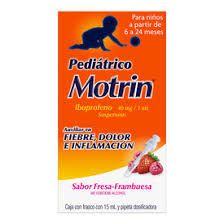Motrin Ped Fsa-Fra Gts 15Ml+Pds (Ibuprofeno )