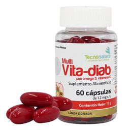 Multi vita diab con coenzima q tn 60 cap