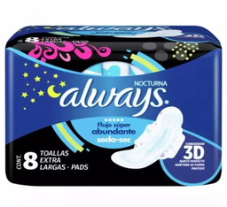 Toallas sanititarias n-tran c/a 8pad