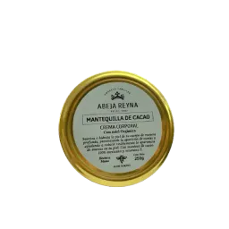 Crema mantequilla de cacao 250 ml Abeja Reyna