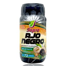 Ajo negro con 72 capsulas Supra Natura
