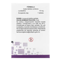 Loratadina 10 mg 20 tabs
