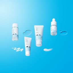 Kit de prueba dokdo 1025 limpiador 30 ml tonico 20 ml ampolla 10 ml crema 20 ml Round Lab