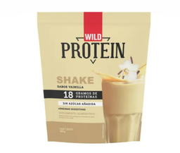 Batido proteico shake vainilla wpc 495 g Wild Protein