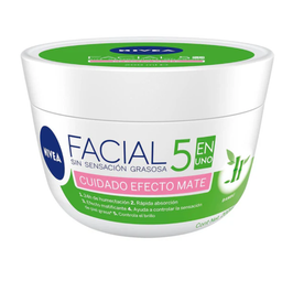 Crema Nivea Fac 5En1 Efec Mate200ml