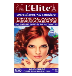 Tinte agua l elite rojo fuego 757 10 gr