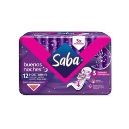 Tas sanit buenas noches extra 12 pz Saba